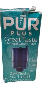 PUR PLUS Mineral Core Faucet Water Filter - RF-9999 - 1-PACK Damaged Box